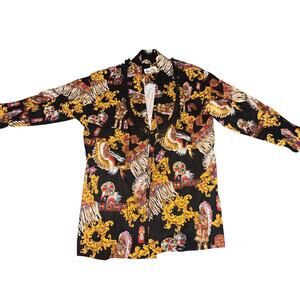 Kristine Tewell for K Kristopf Designs - Indian Chief Robe Smoking Jacket